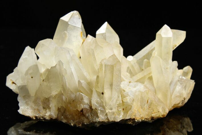 Quartz Crystal Cluster - Spruce Ridge, Washington #255926